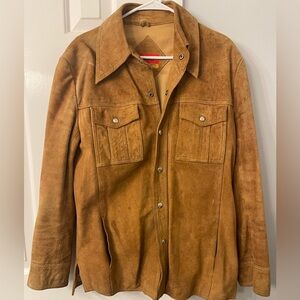 Fantastic suede vintage jacket/shirt L